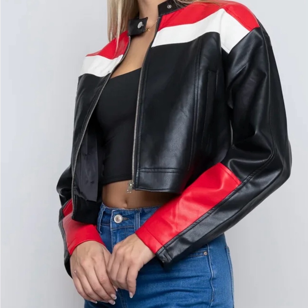 Gi Sono by Cavalini Dynamic Polyurethane Tri-Color Jacket